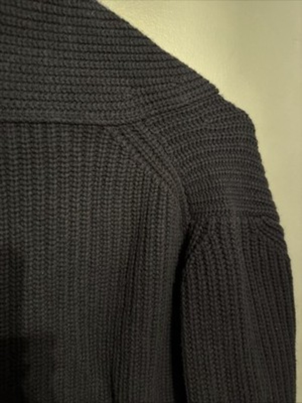 Buck Mason Men’s Medium Dark Navy Blue Herdsman Shawl Cardigan - Picture 11 of 14